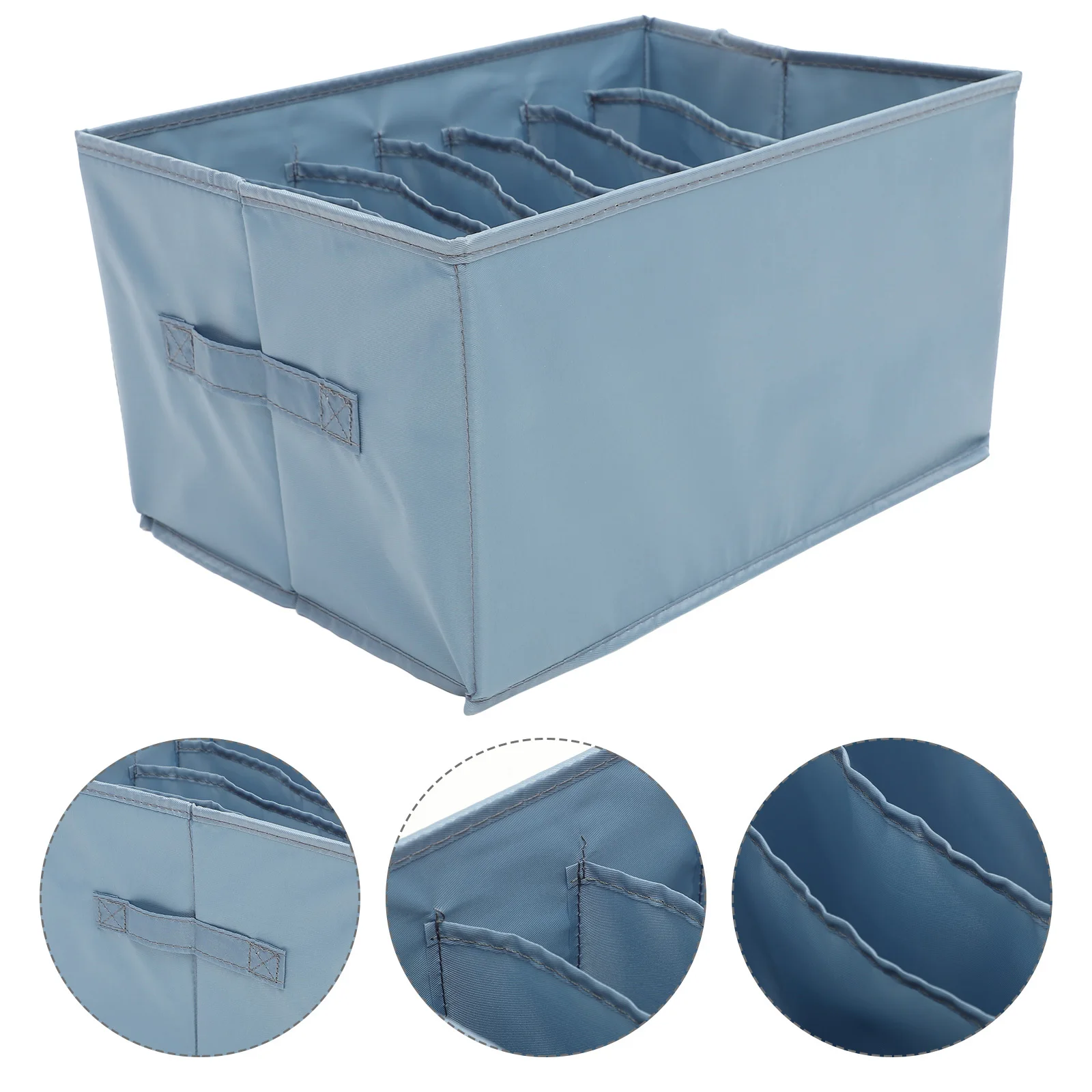 

Wardrobe Clothes Organizer Multi-Slots Foldable Stackable Storage Box for Closet Drawers Clothes Divider Organizer