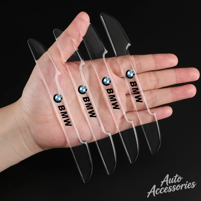 Modische transparente Türgriff-Schutzaufkleber für BMW 1er, 3er, 5er, 7er Serie, X1, X3, X4, X5, F10, F15, F16, F20, F30, F18, F25, M3, M4, E34