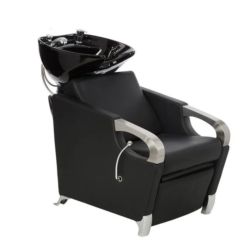 Hair Salon Shampoo Bed Semi-reclining Shampoo Bed With Foot Rest Hair Salon Barber Shop Special