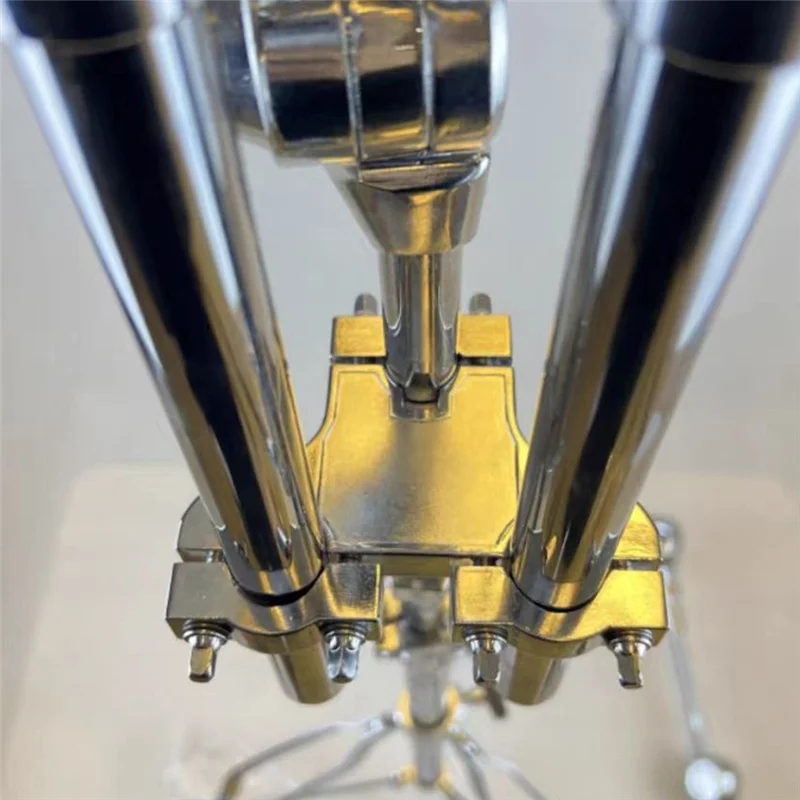ABKV-Drum Clamp Connector ثلاثة حفرة تصاعد قوس سهلة التركيب لملحقات طبلة الجاز