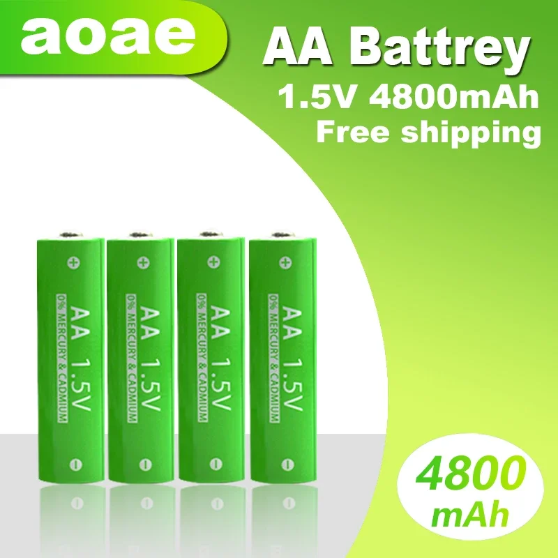 

Original battery AA4800mah rechargeable battery AA NI-MH1.5VAA rechargeable alkaline battery suitable for watches, mice, and toy