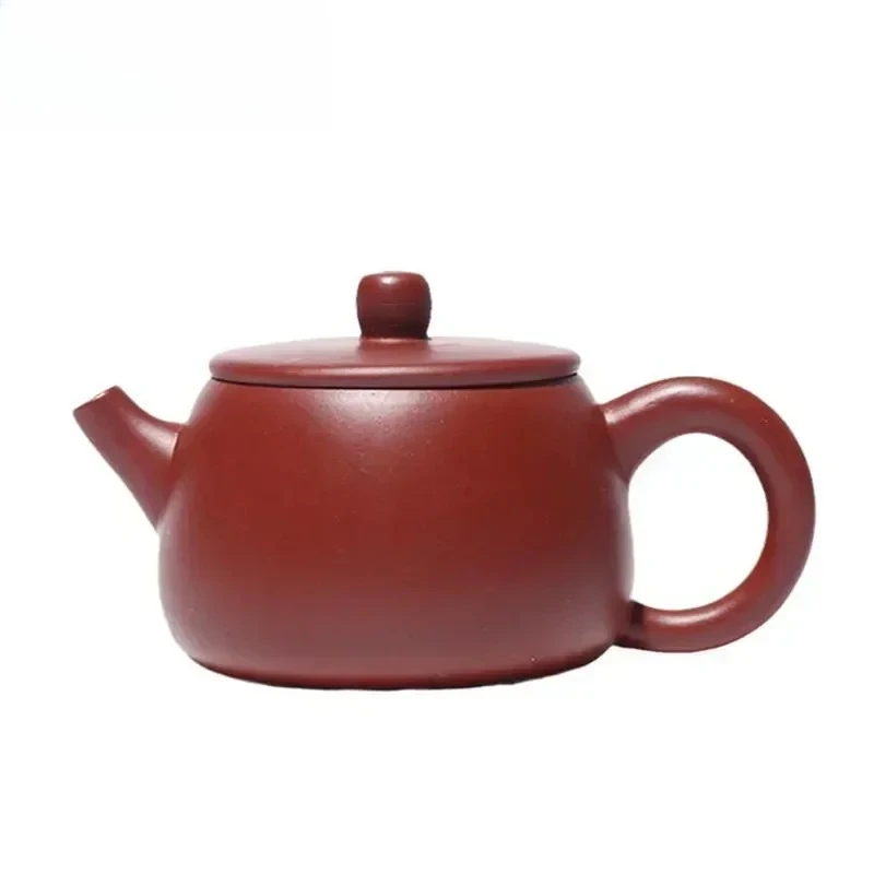 

85 мл китайский Исин ручной работы фиолетовый глиняный чайник небольшой емкости в форме шарика заварочный чайник косметический чайник подлинный чайный сервиз Zisha