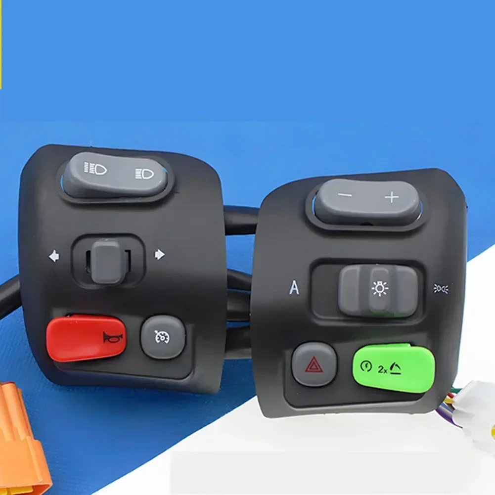

Для Ninebot M85C/M80C для N75C/N70C электромобиль, мотоциклы, кнопка переключения на руле, переключатель управления звуковым сигналом поворота, фара