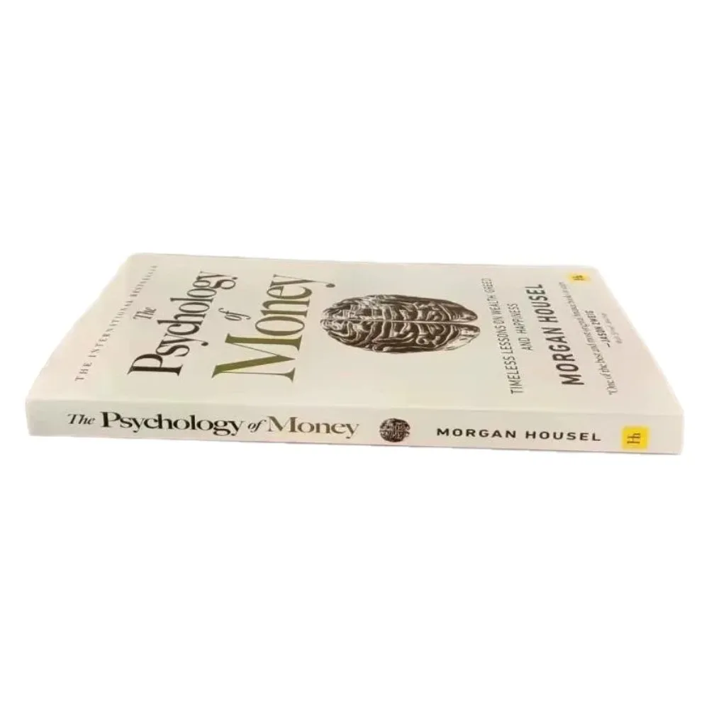 طبعة إنجليزية لعلم الأموال من تأليف مورغان هاوسل - تدريب عقلية الاستثمار، فكرة هدية لكتاب التمويل الشخصي