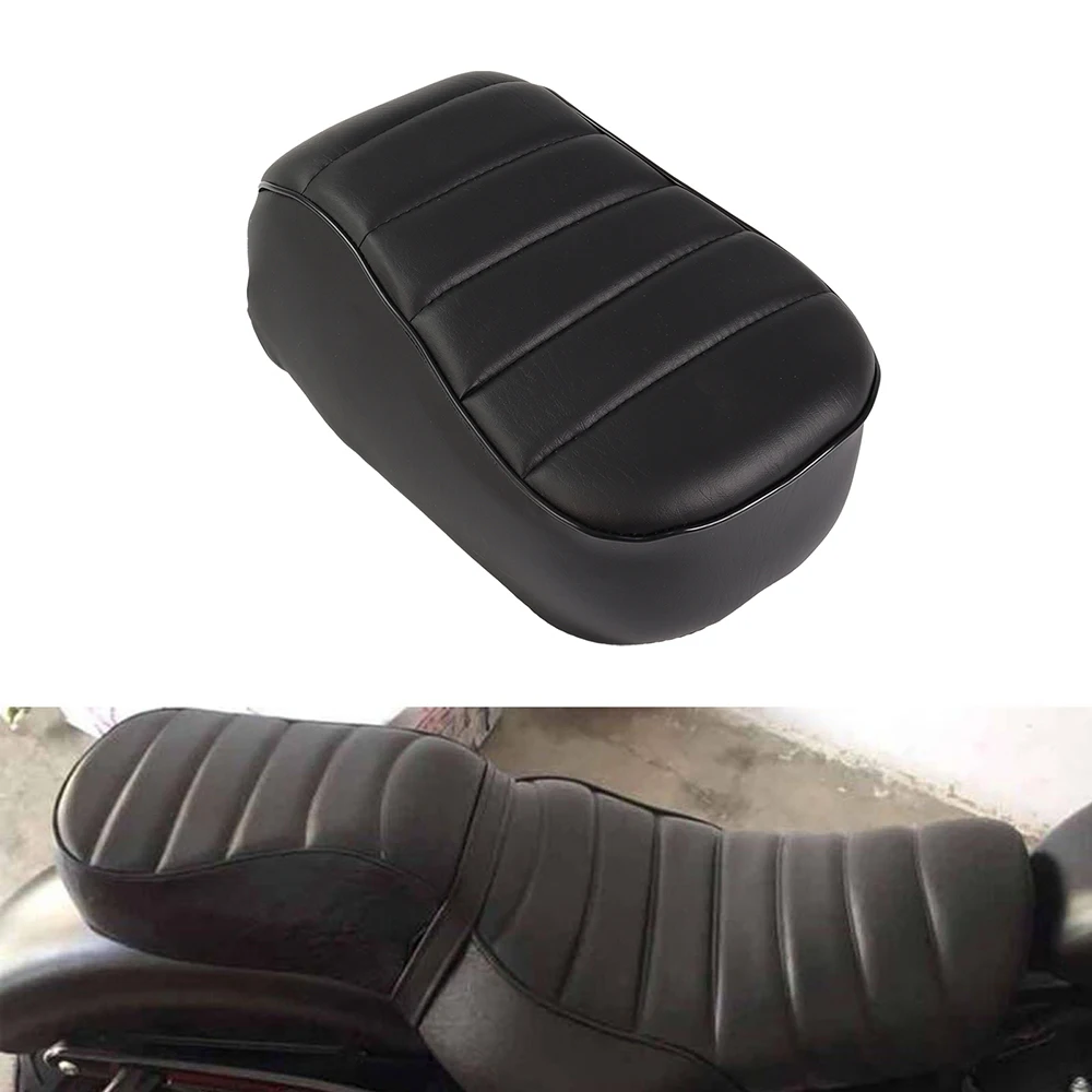 Motorcycle Rear Pillion Passenger Seat Cover For Harley Sportster Iron 883 XL883N 2016-2023