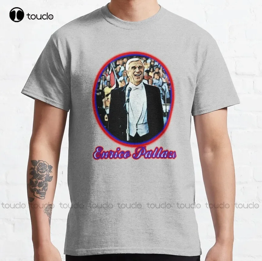 Camiseta clásica Enrico Pallazo, camisetas para mamá, camiseta personalizada para adultos y adolescentes, xs-5xl con estampado digital unisex, Camiseta de algodón para todas las estaciones