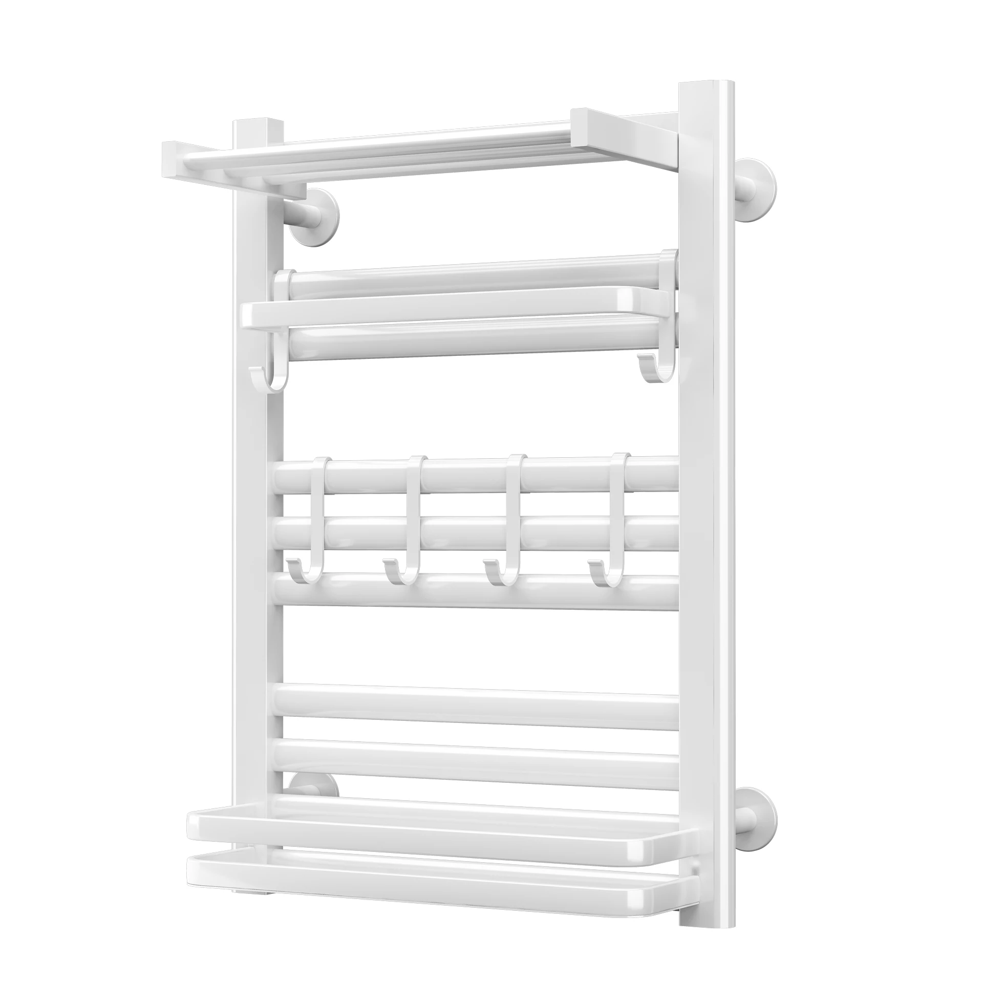 Dinding Desinfeksi Handuk Hangat Listrik Pengeringan Rak Handuk Dipanaskan untuk Kamar Mandi