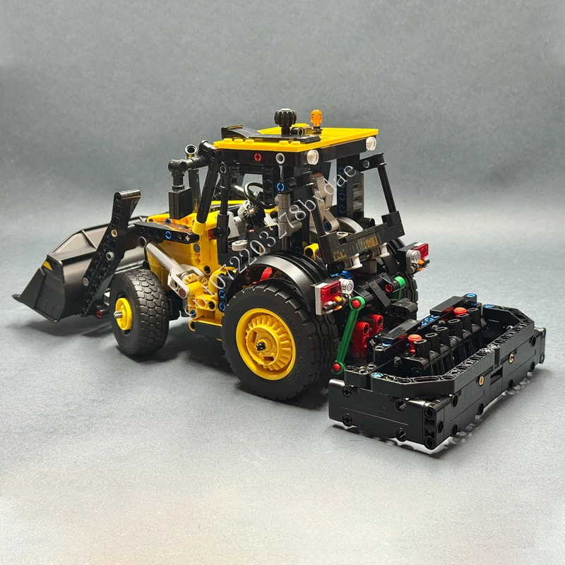 968PCS MOC City Transportation Tractor Loader Truck Model Building Blocks Bricks DIY Creative Assembly Toys Holiday Kids Gift