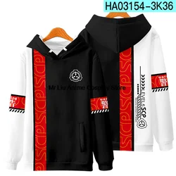 Scp Foundation Design Hoodies Sweatshirt 3D Print Long Sleeve Jacket Autumn Winter Harajuku Hoodie Men Women Sweatshirts