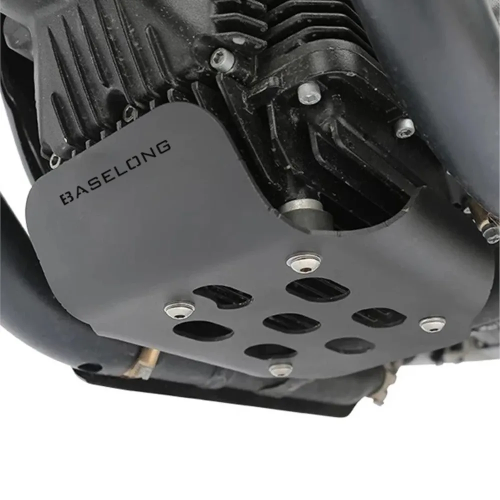 2020-2026 Motorcycle Skid Plate Engine Bottom Cover Bumper Guard For Moto Guzzi V7 850 Stone V7 850 Special Custom V9 Bobber