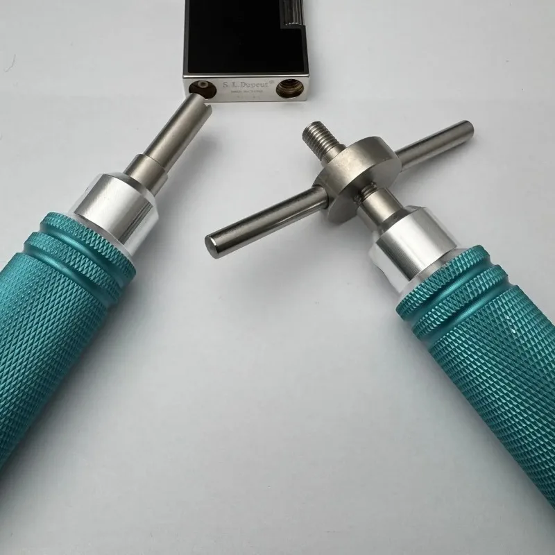 Dupont L2 Lighter Repair Tool Kit Lighter Metal Disassembly Wrench for Gas Valve & Flame Adjustment Screws Sealing O-Rings