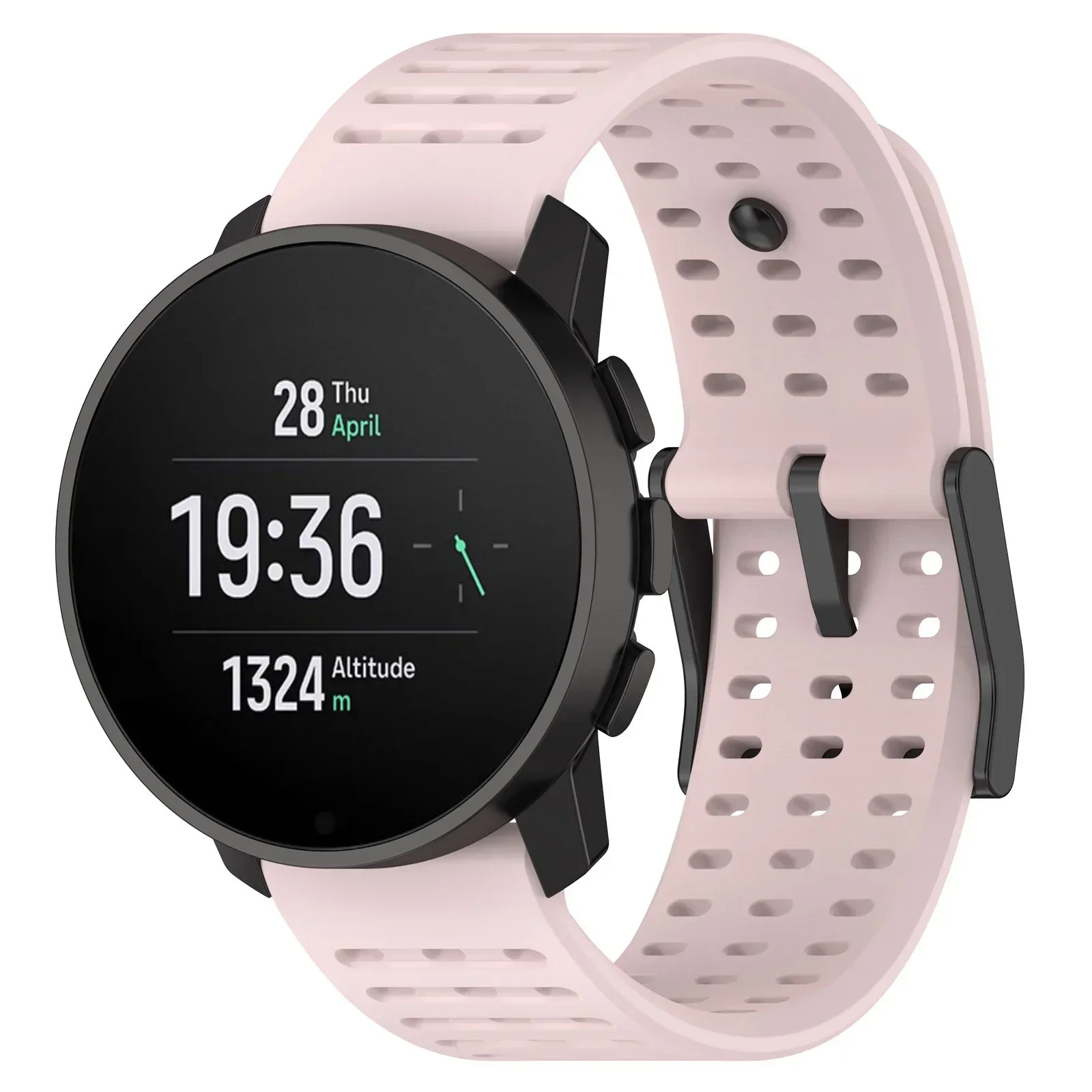 Pulseira esportiva de silicone de 22mm para suunto 5 9 peak pro smartwatch repalcement pulseira esportiva para suunto correa vertical