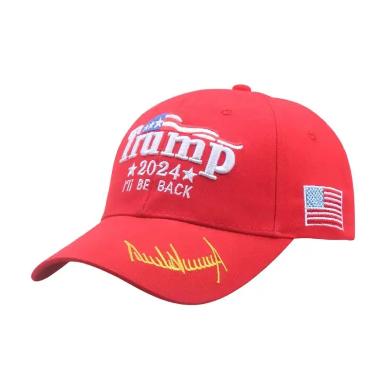 

Hot Trump 2024 American Presidential Hat Make America Great Again Hat Donald Trump Republican Hat Cap ForMaga Embroidered Mesh