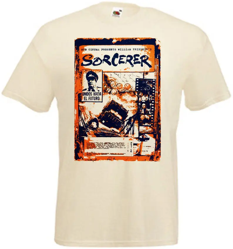 Sorcerer v1 T shirt natural movie poster all sizes S 5XL