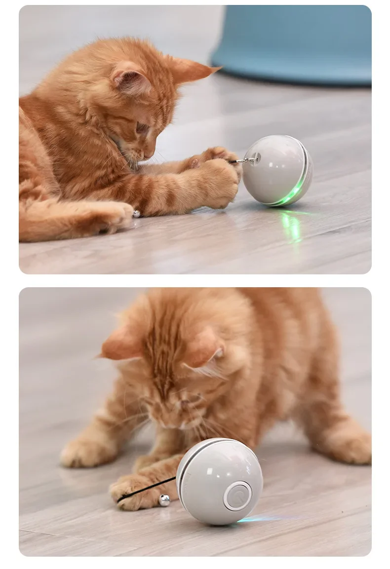 Manufacturer Wholesale Led Smart Cat Laser Ball Toy