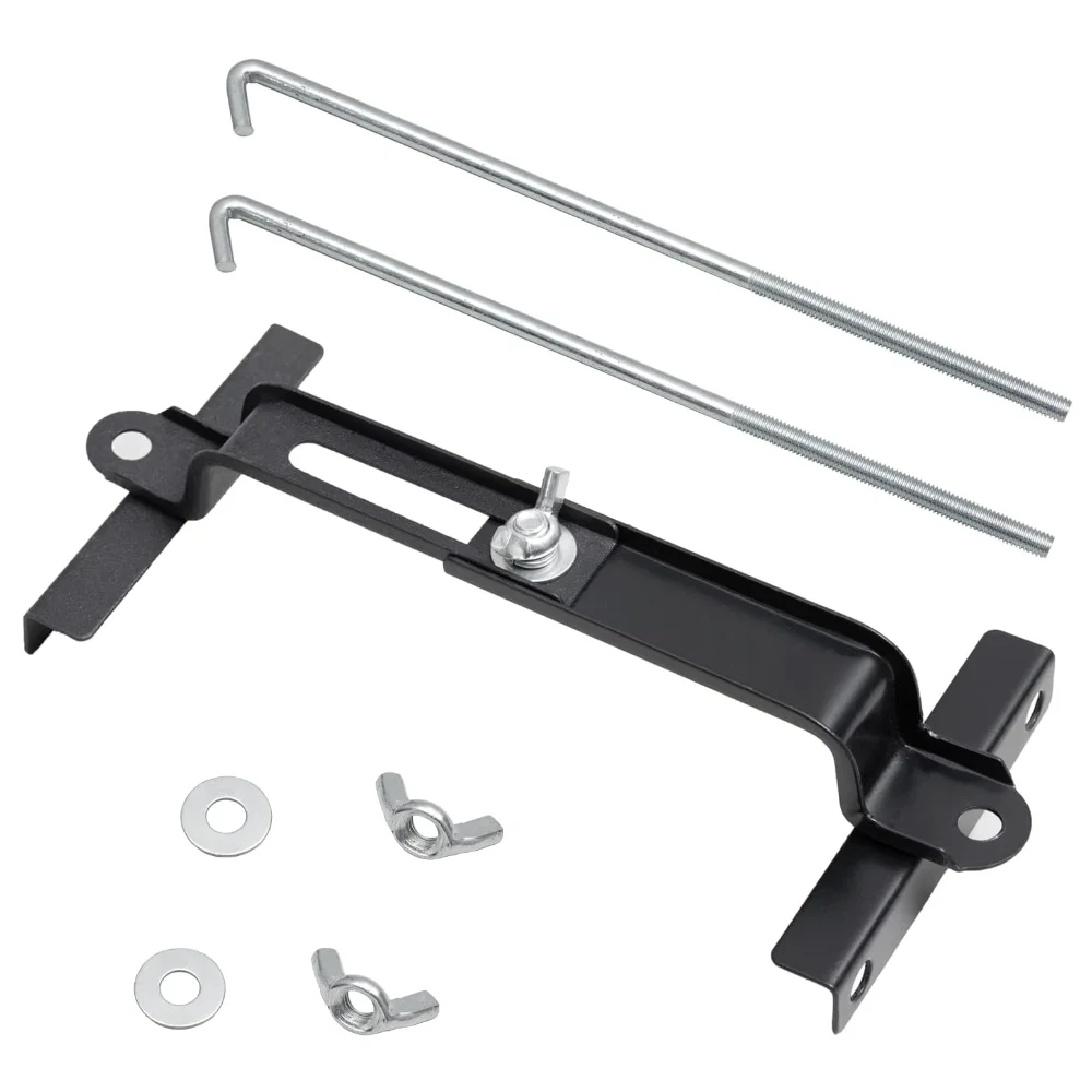 

Premium Adjustable Battery Hold Down for Tray Universal Adjustable Battery Crossbar with J Bolt, fit for SUV Car Good Contact