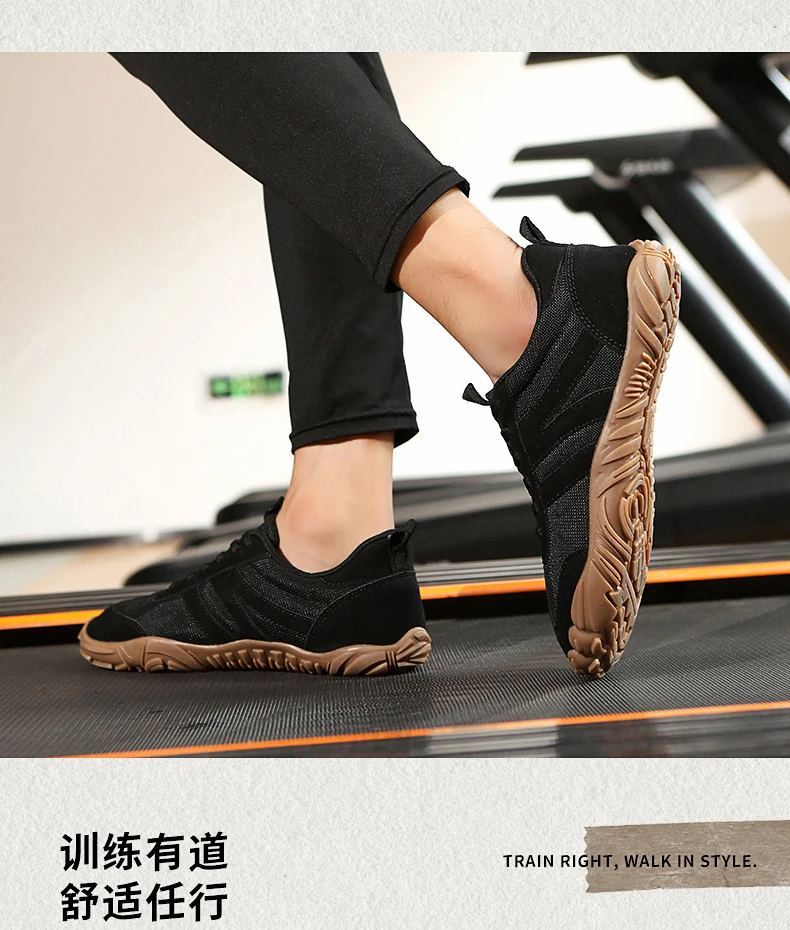 2026 Neue Barfußschuhe mit breiter Zehenbox für Herren und Damen – Zero Drop Minimalistische Sneaker im Retro-Stil für Outdoor, rutschfeste Wanderschuhe, Freizeitsneaker – Detail 22