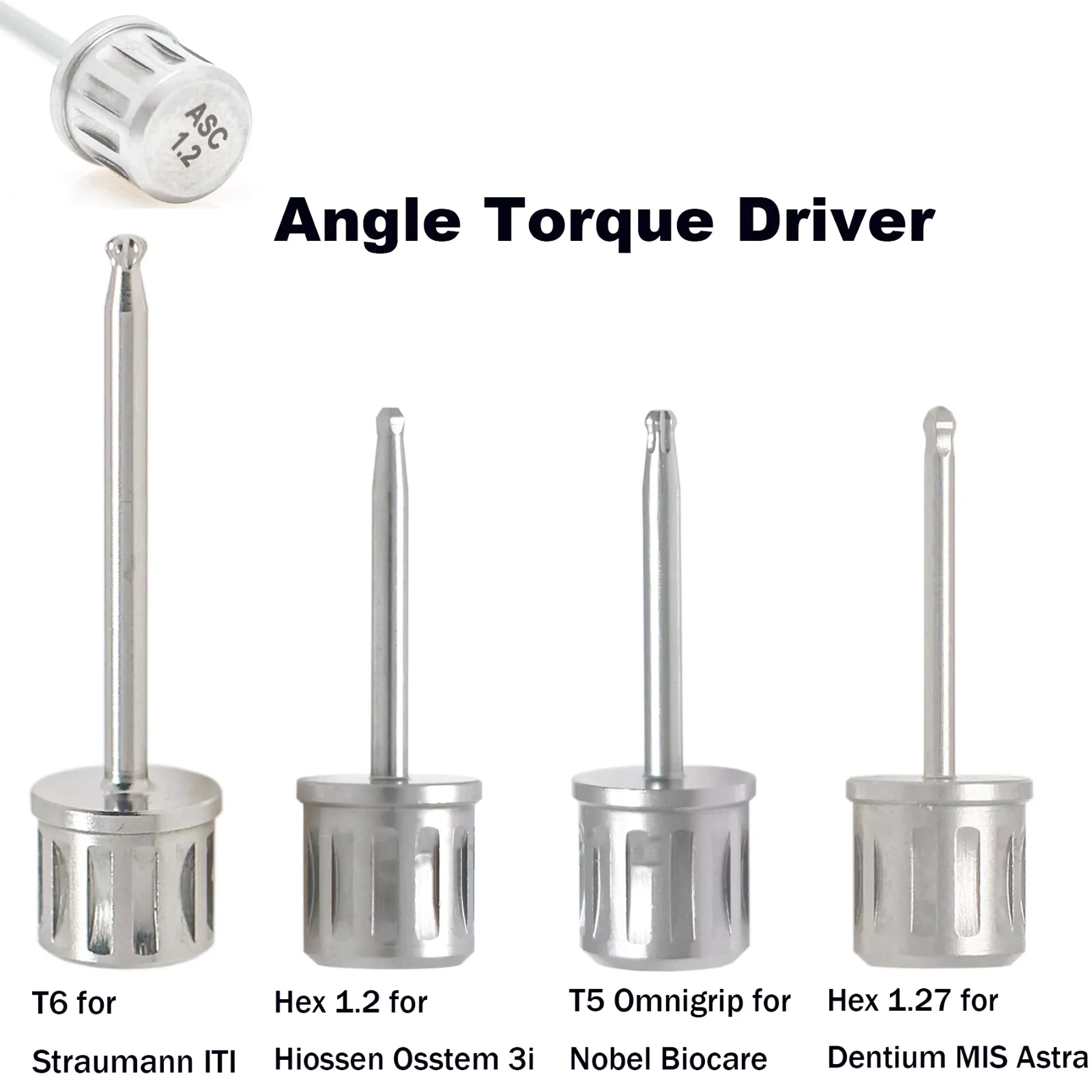 Dental Compatible Hiossen Nobel MIS Astra Implant ASC Driver Screwdriver Angulated Screw Channel Driver
