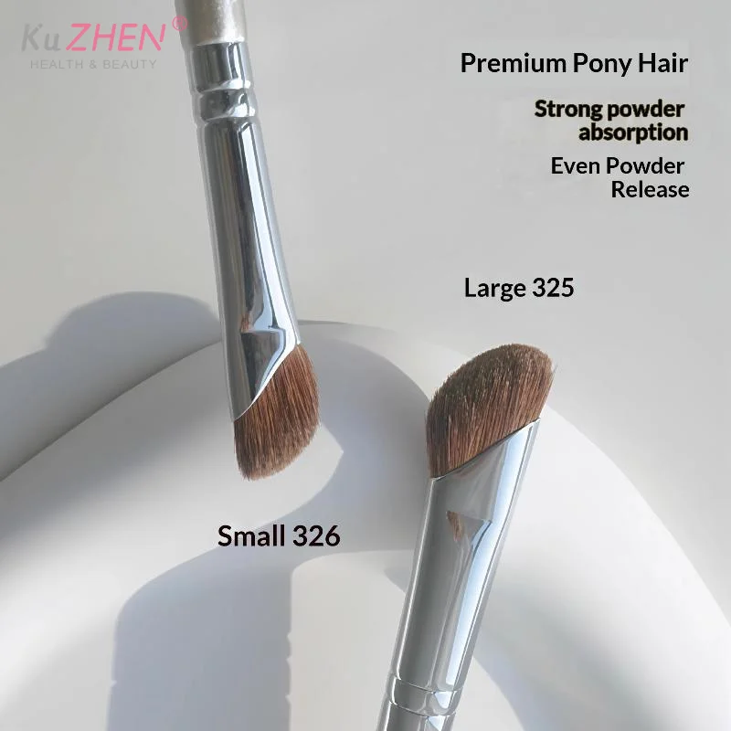 2Pcs Nose Contour Brush Sickle Shaped Nasal Shadow Brush Soft Bristles For Daily Professional Makeup Use Beauty Makeup Tool