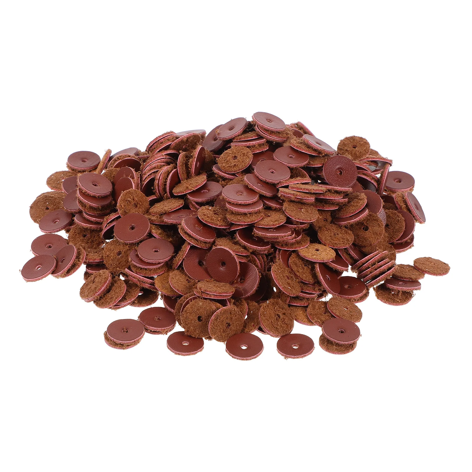 

500Pcs Handle Components 12Mm Diameter Washers for Crafts Sturdy Spacer Inserts for Belts Bags Tool Vests Accessories