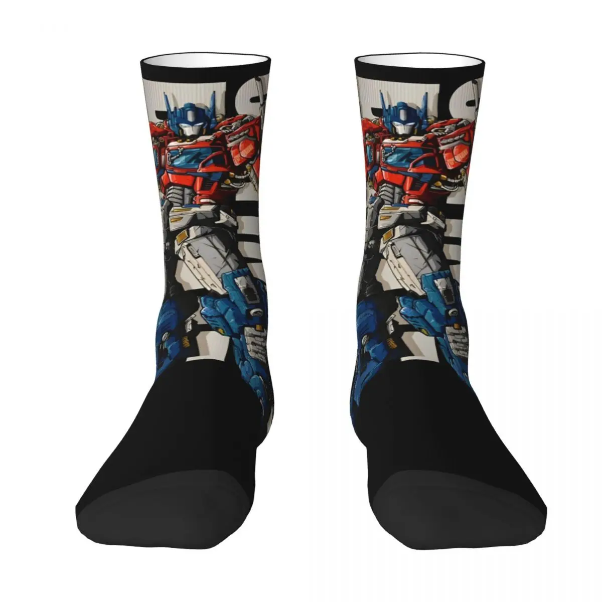 Casual Unisex Socks Optimus TRANSFORMERS Merch Super Soft Graphic Socks Spring Autumn Winter