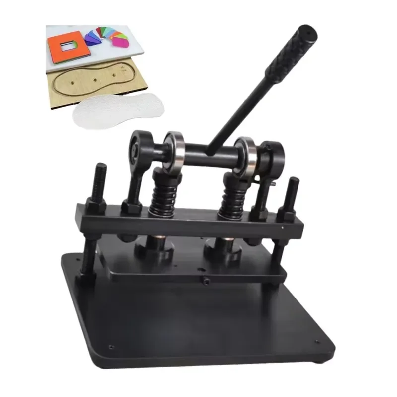 Manual Flat Press Die Cutting Machine Hand Non Hydraulic Multi Sheet Paper Fabric Leather Die Cutting Press Production