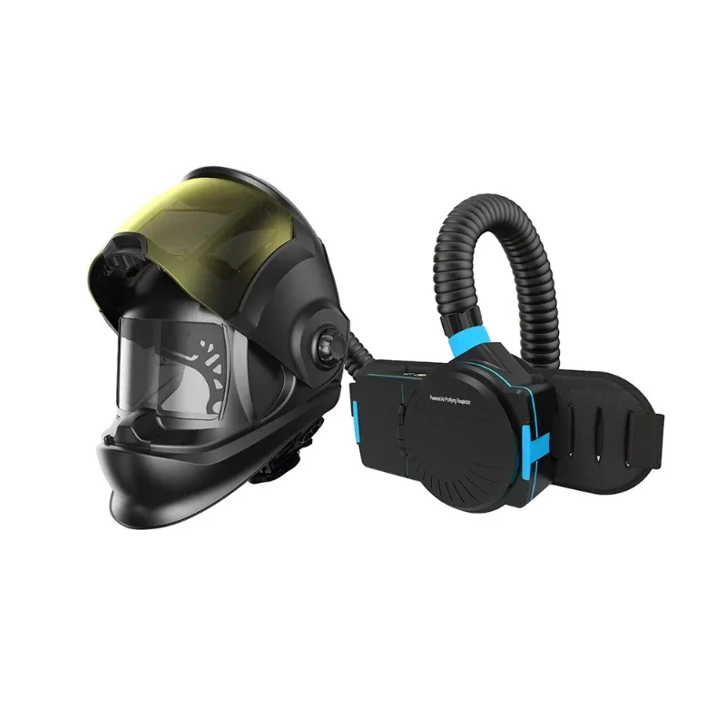 Professional Welding Helmet Powered Air Purifying True Color Auto Darkening Welding Masks for Welder Machine Dust Removal