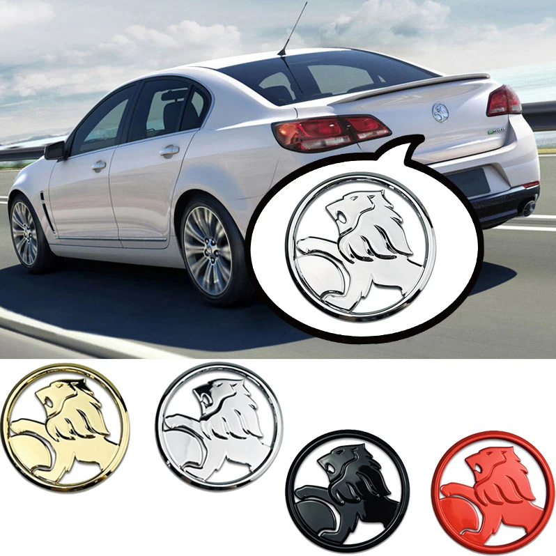 Car Body Side Emblem Sticker Rear Trunk Metal Badge Decal for Holden Commodore Colorado Hsv Cruze Captiva Monaro Statesman