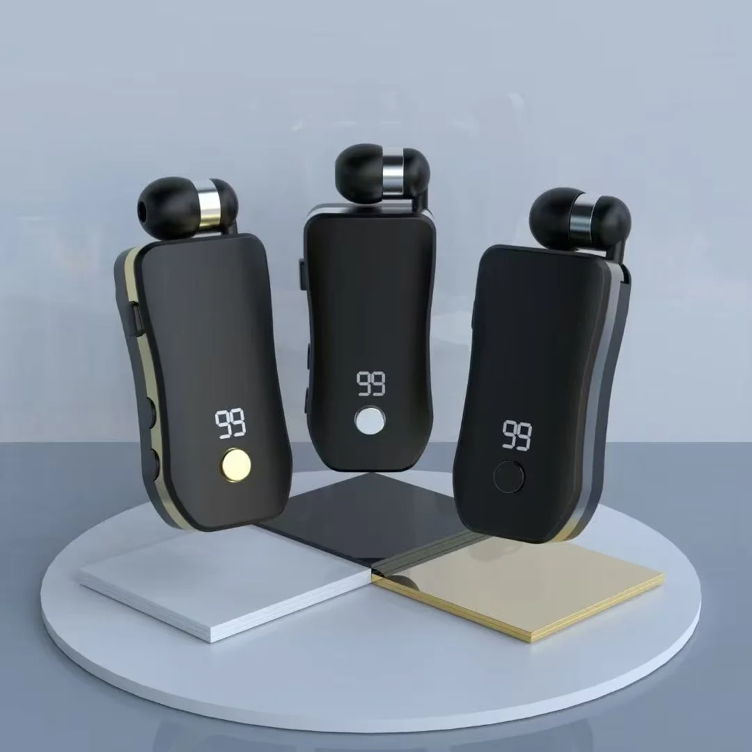 X-100-In-ear smart headphones,Wirelessheadphones, sports headphones, business car headphones, music headphones, retractable