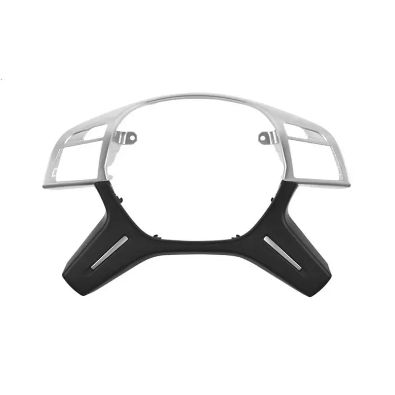 ABXV-Car Steering Wheel Cover Trim Panel Replacement For Mercedes Benz C E M ML GL GLS G Class W204 W212 W166 W463