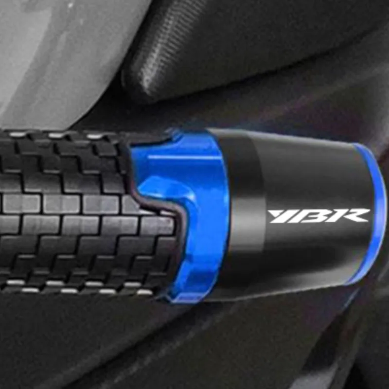Motorcycle Handle Bar Ends For YAMAHA YBR 125 250 YBR125 YBR250 78''22MM Handlebar Grip Cap Anti Vibration Silder Plug 2005-2020