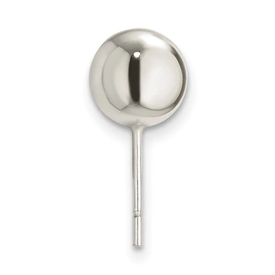 

Sterling Silver Polished 8.0mm Ball Earring