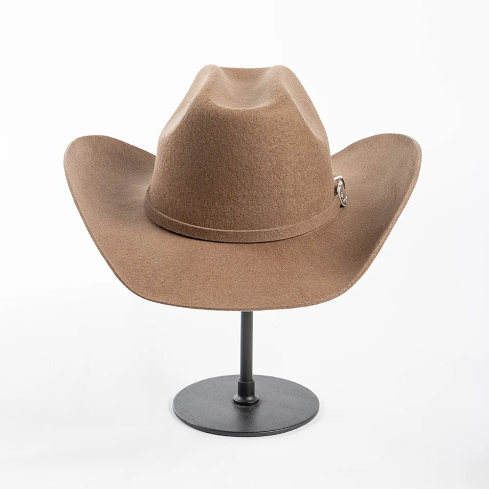 USPOP 100% Wool Western Cowboy Hat for Men & Women Cowgirl Hat XS-XL Box Packaging