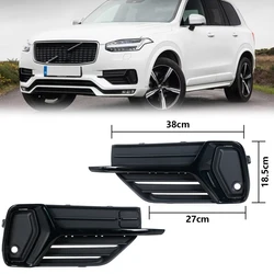 Car Front Bumper Fog Light Grill  For Volvo XC90 2016 2017 2018 2019 Car Accessories 31383822 Fog Lamp Grill Frame Cover