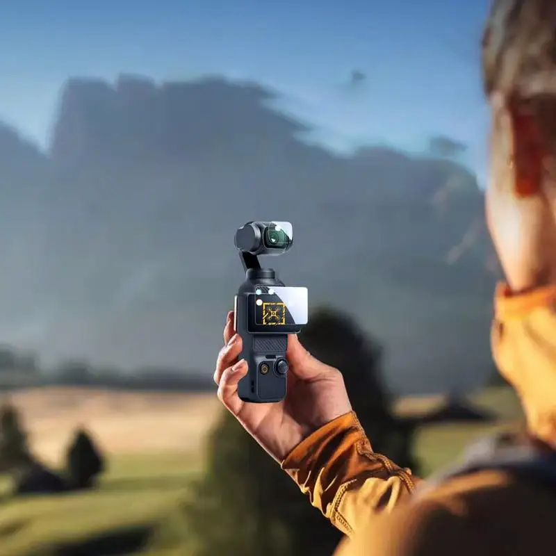 Защита экрана для DJI OSMO Pocket 3, защита от царапин, закаленная пленка, Защитная пленка для экрана смартфона камеры, 1/2 комплектов