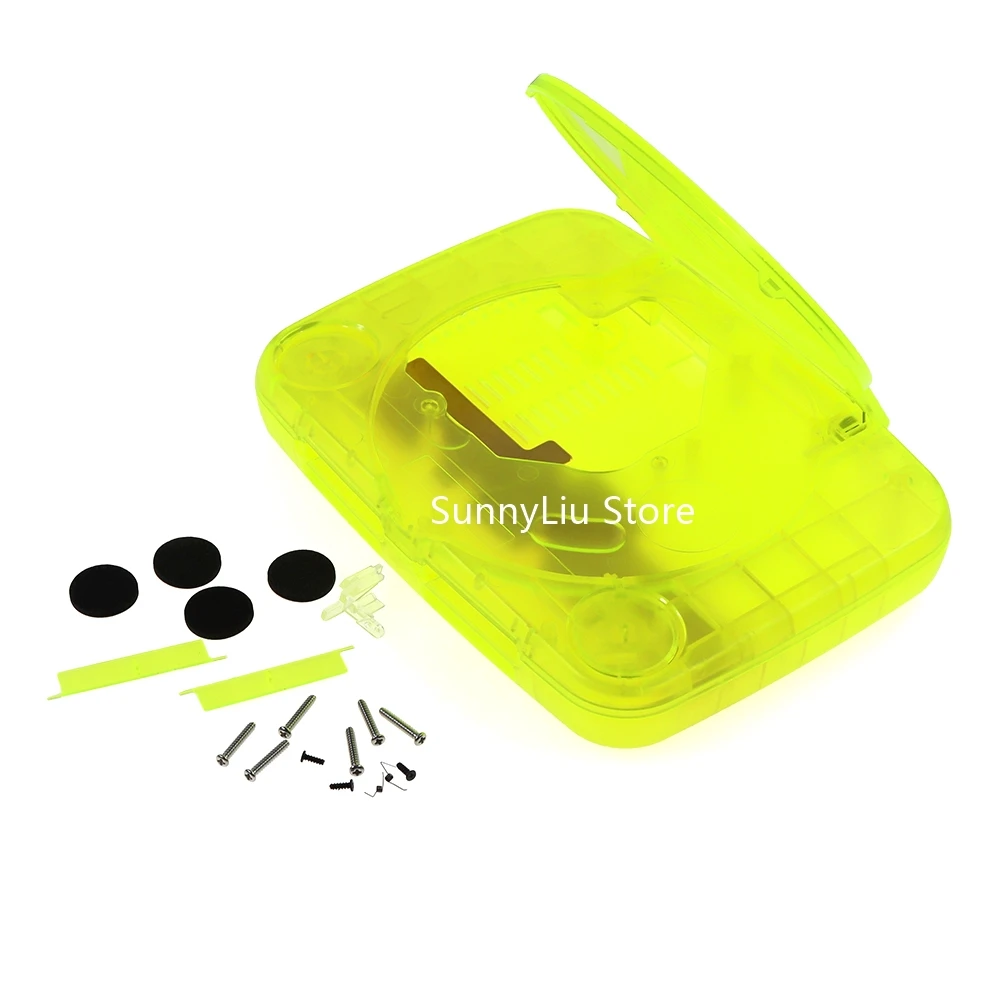 Full set shell case for PS1 one console Housing Translucent Case Shell For PS one PSOne Transparent Game Console case for PS1