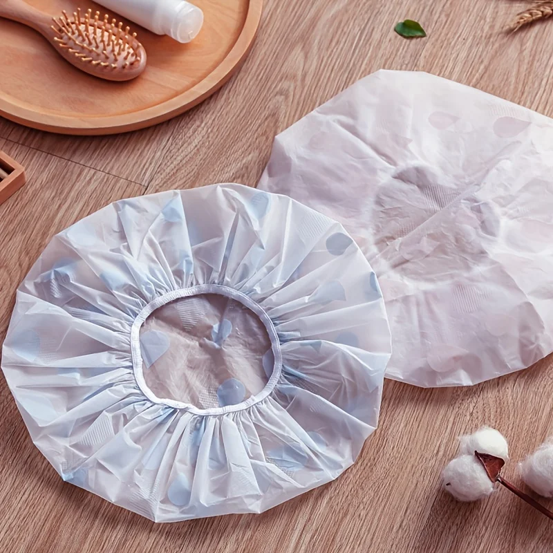 A waterproof shower cap for hair protection during bathing
