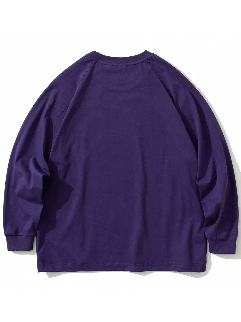 KAPITAL Japanese-style Vintage Color-blocked Patchwork Round-neck Long-sleeved T-shirt Men's Tees