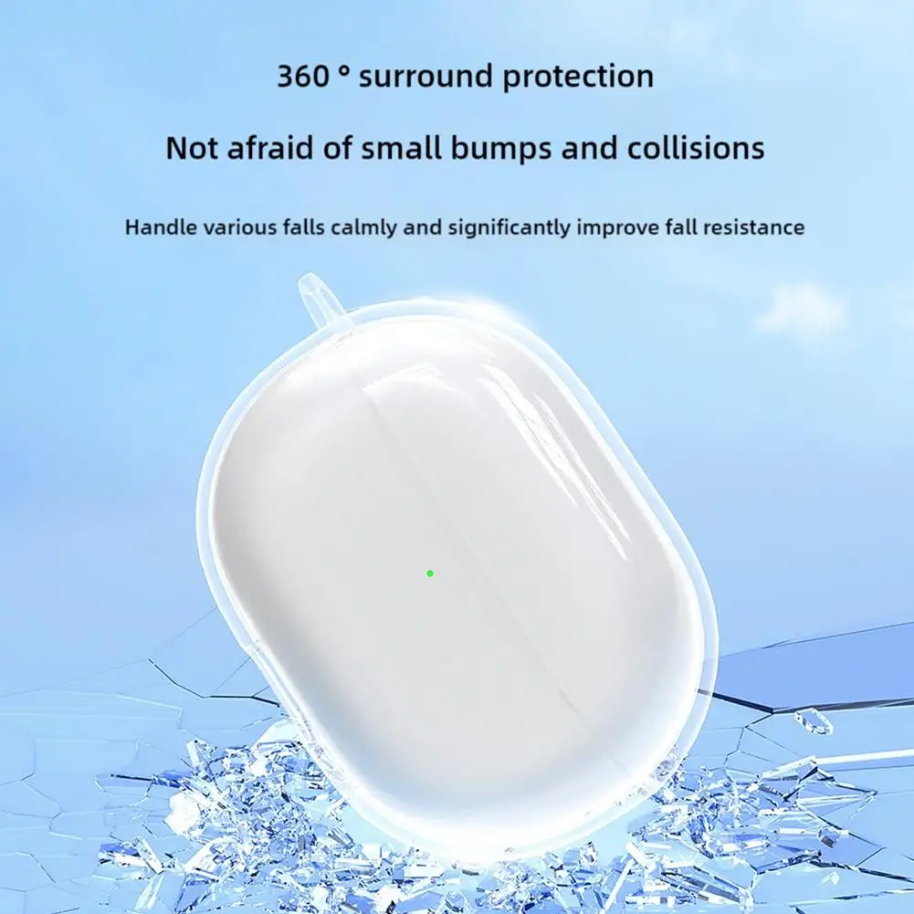 Transparent Earphone Case For Huawei FreeBuds Pro 4 Cases Soft Silicone Clear Headphone Cover