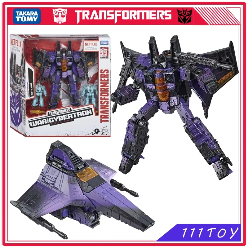 

In Stock Takara Tomy Transformers War for Cybertron Trilogy Netflix Hotlink Anime Figures Robot Toys Action Figure Gifts Hobbies