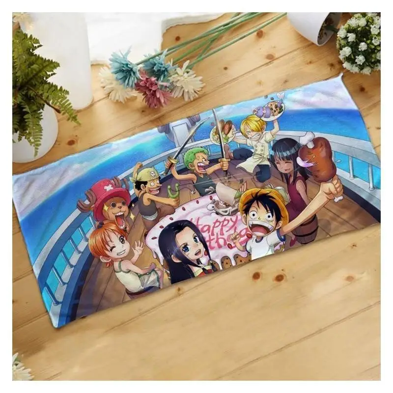 

One Piece Towel Super Absorbent Quick Dry Lightweight Microfiber Bath Towel for Anime Cosplay Exercise Gym Workout Sports Trend