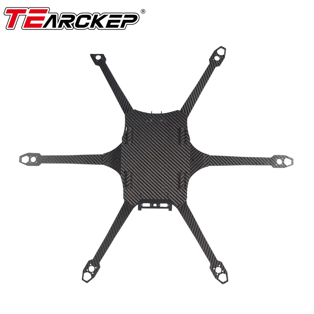 TEARCKEP GX-V6-10 inch V6 six-axis carbon fiber rack, large voyage, fiber optic, crossing machine