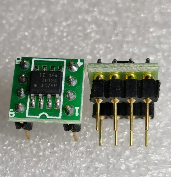 opa1612 original opa1611 Audio operational amplifier chip (SOP8 to DIP8) OPA2604 U upgrade