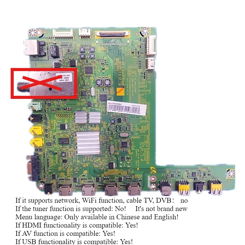 Материнская плата Φ = системная плата, хорошо работает для TV UN32C5000QM UN40C5000QM UN46C5000QM UA46C5000QR UN40C5000