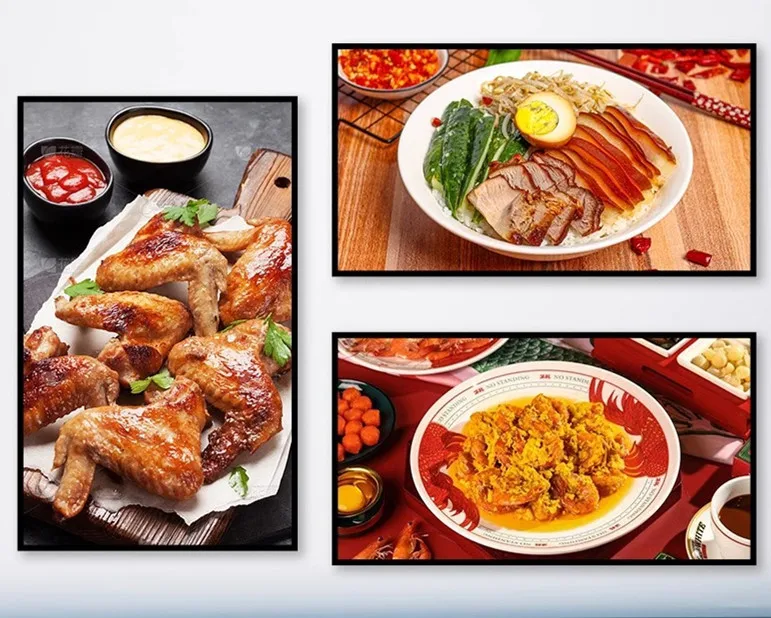 

Настенное крепление, алюминиевый рекламный лайтбокс, рамка, магнитные постеры для фильмов, ЖК-светодиодный световой короб для кинотеатра