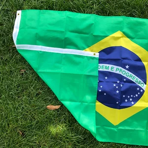 Digitalimport Brasilianische Flagge zur Feier, Flagge der Brasilienflagge des Himmels, Flagge der Polyester, 90x150 cm 6 Hauptverkaufslager in Brasilien - №2