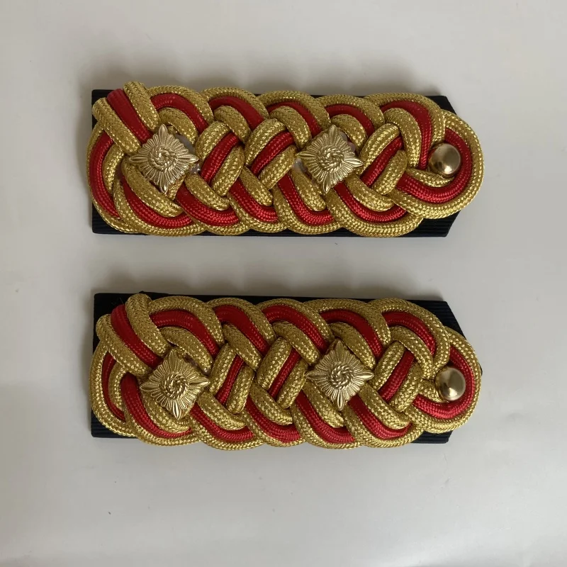 Reproduction des épaulettes d'officier général de l'armée rouge soviétique, épaulettes du maréchal de terrain d'officier soviétique de la seconde guerre mondiale