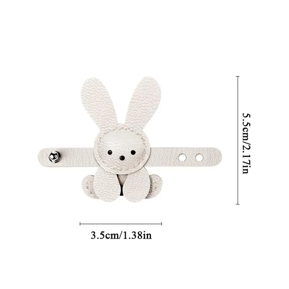 New Little White Rabbit Bags Charm Cute White Pendant Bag Decoration Accessory Handmade Adjustable Cute Bunny Bags Pendant Decor