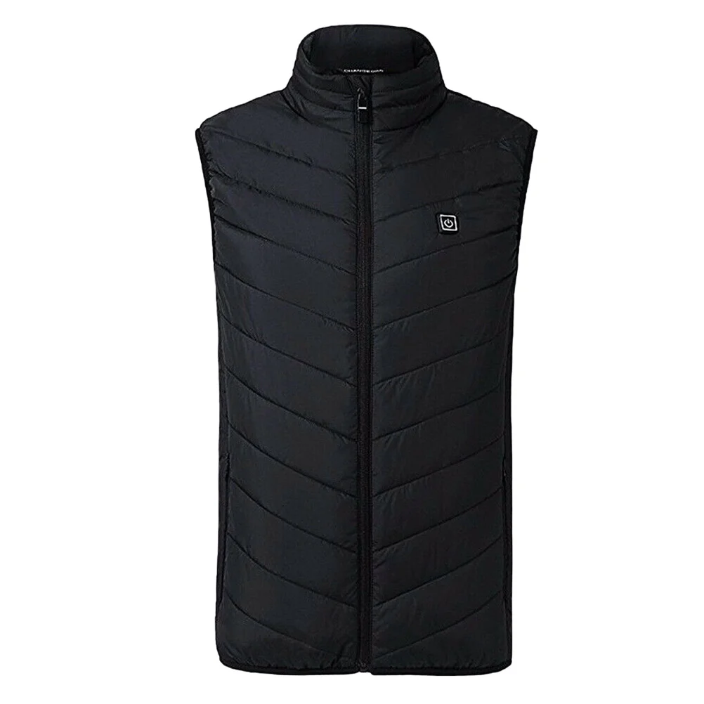 

Heated Cotton Vest For Men Usb Rechargeable 3 Heat Settings 45°C Waterproof Electric Jacket Machine Washable Outdoor