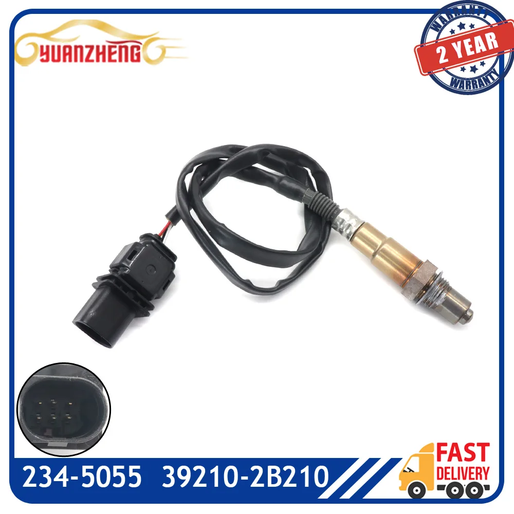 Car Front Air Fuel Ratio Lambda O2 Oxygen Sensor For Hyundai Accent Veloster Kia Rio Soul 1.6L 2012-2018 234-5055 39210-2B210